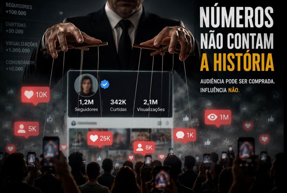 Da plateia paga ao seguidor comprado: a nova maquiagem da popularidade política